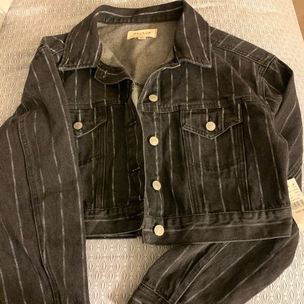 PacSun Cropped Demin Jacket